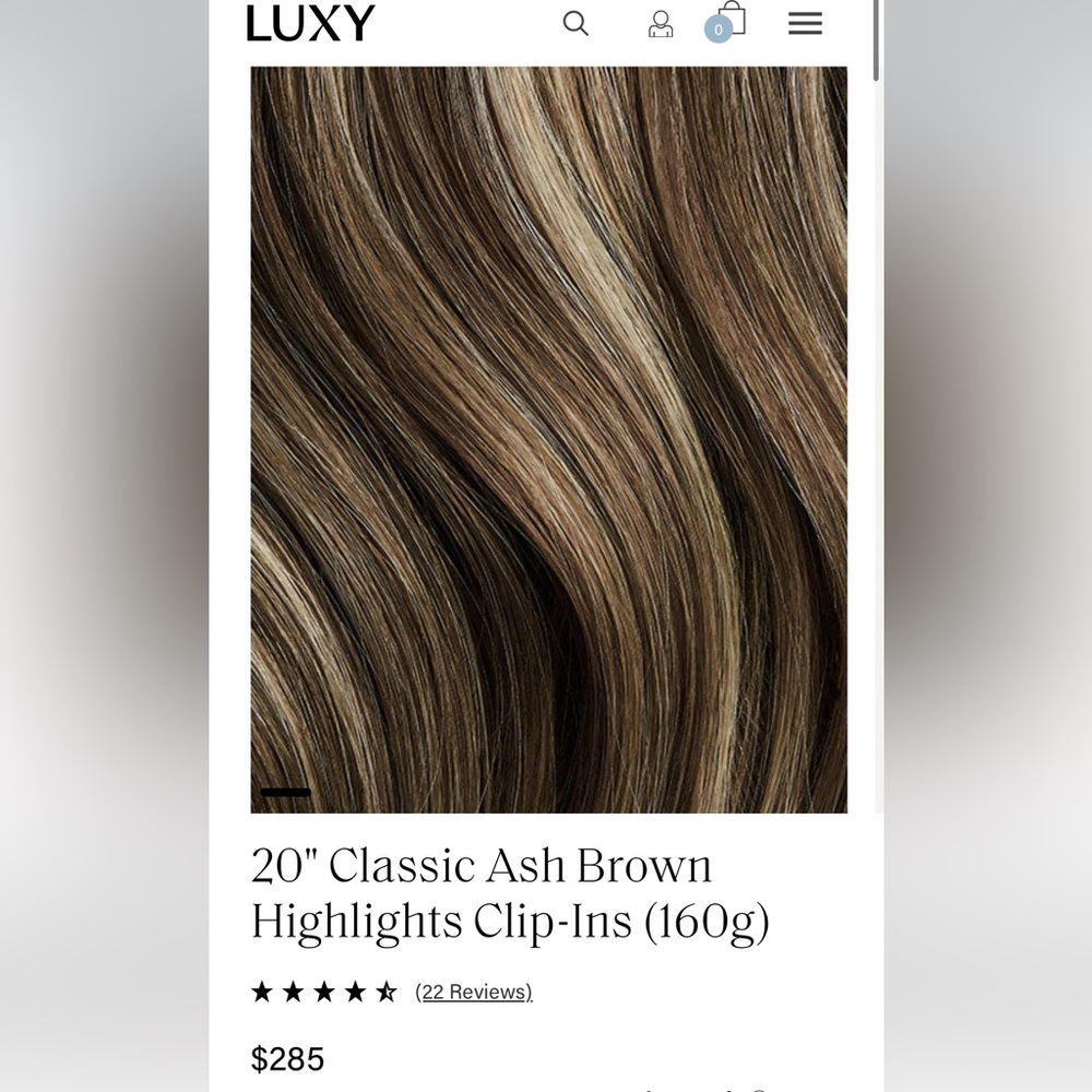 LUXY Clip-In extensions